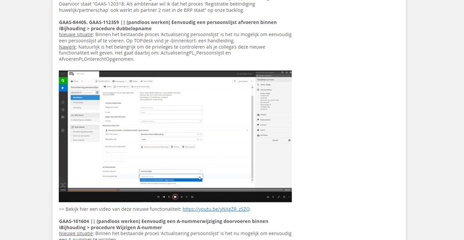 Releasenotes Video